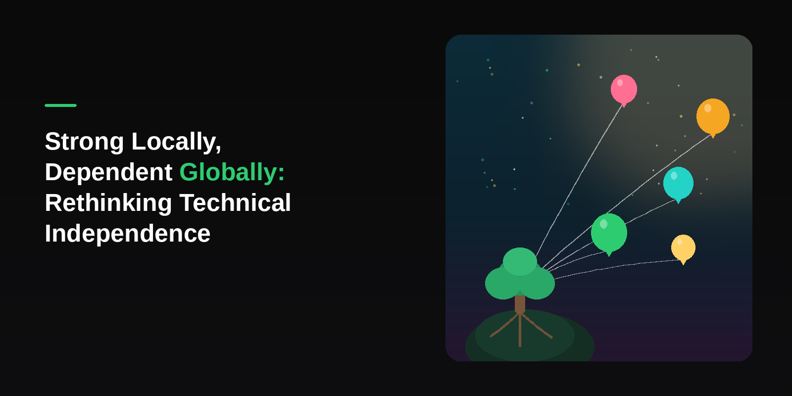 Strong Locally, Dependent Globally: Rethinking Technical Independence